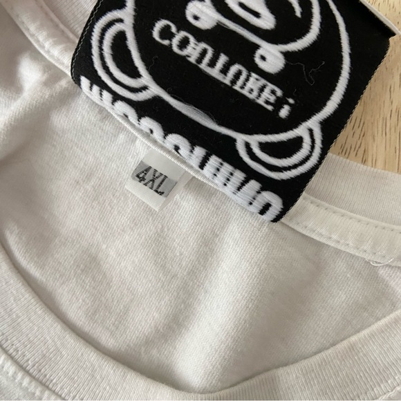 Moshchino Coutour Oversized 100% Cotton Teddy Puzzle T-shirt Size XL-4XL - Picture 7 of 7